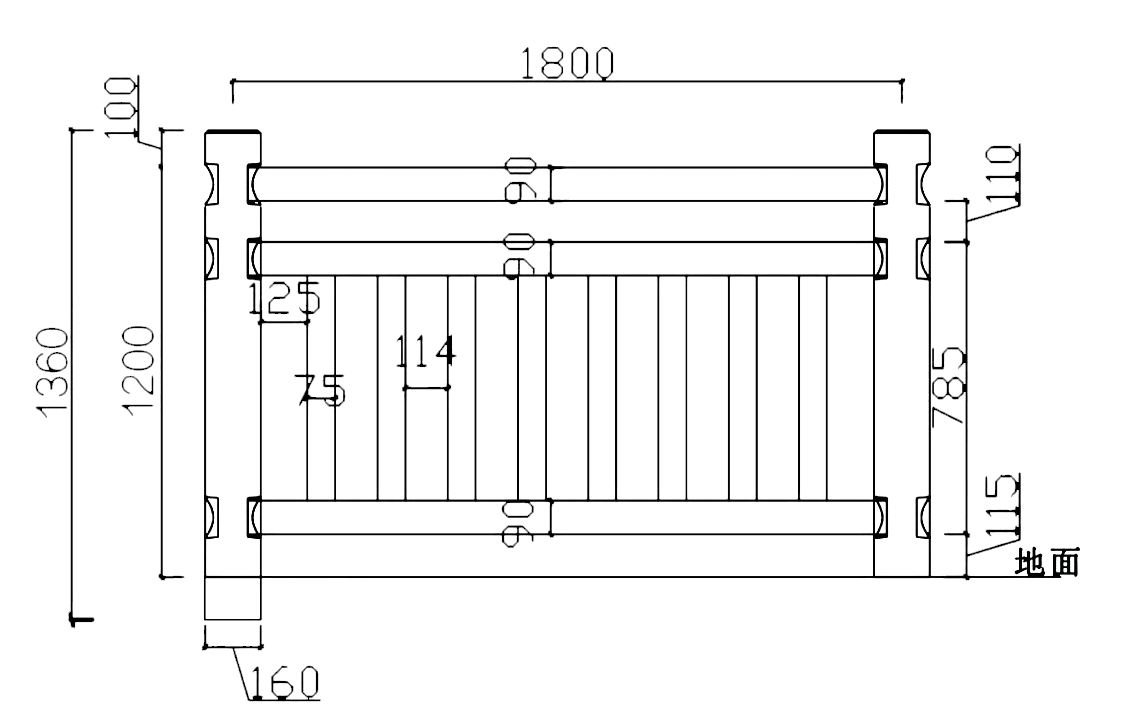 1.8米梯狀仿（fǎng）樹皮護欄尺寸圖.jpg